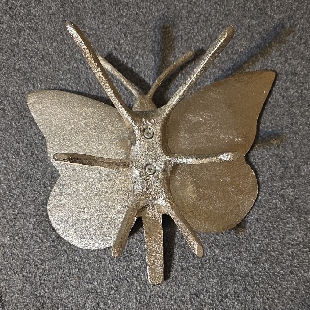 Silver Butterfly Decor - Picture 2 of 6